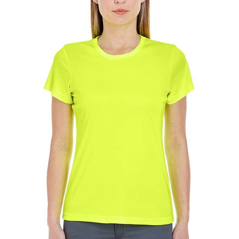 Printed UltraClub(R) Ladies' Cool & Dry Performance T-Shirt