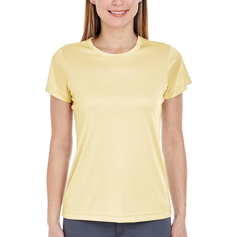 Printed UltraClub(R) Ladies' Cool & Dry Performance T-Shirt