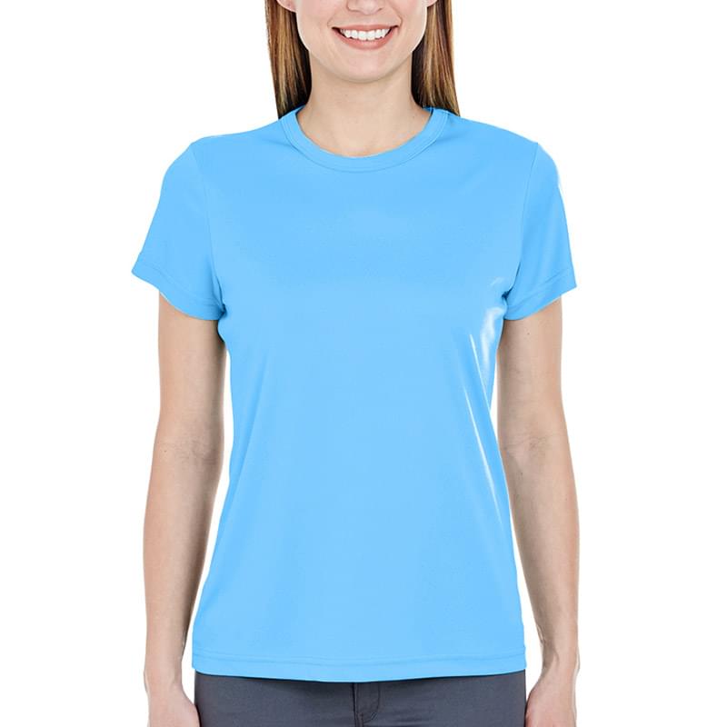Printed UltraClub(R) Ladies' Cool & Dry Performance T-Shirt