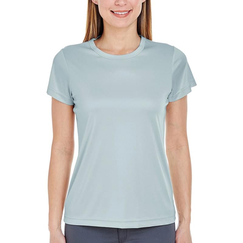 Printed UltraClub(R) Ladies' Cool & Dry Performance T-Shirt