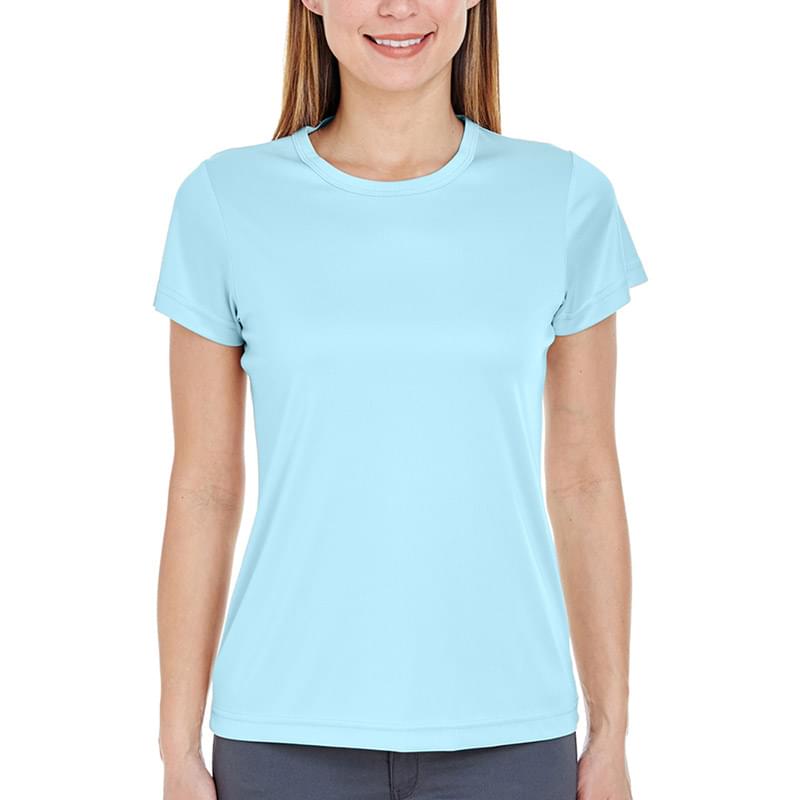 Printed UltraClub(R) Ladies' Cool & Dry Performance T-Shirt