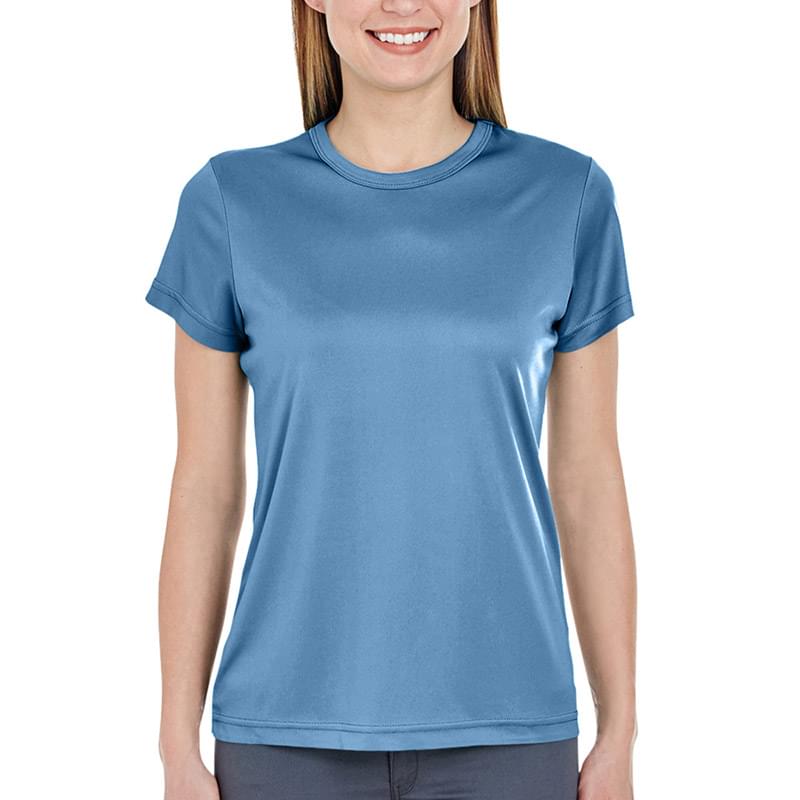 Printed UltraClub(R) Ladies' Cool & Dry Performance T-Shirt