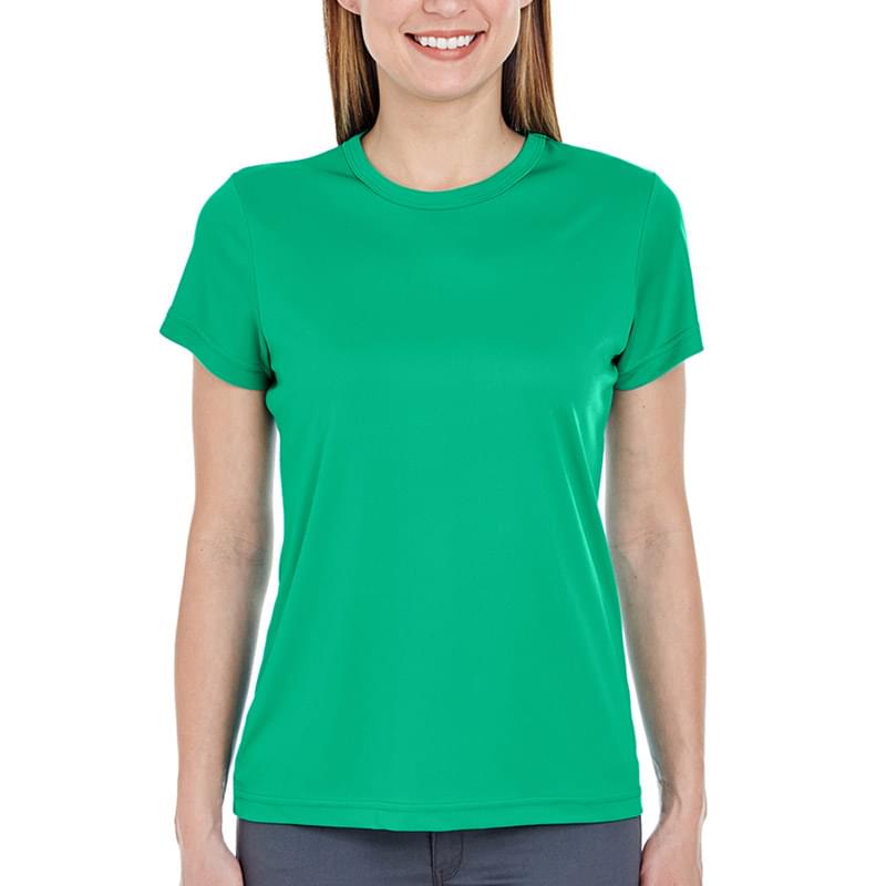 Printed UltraClub(R) Ladies' Cool & Dry Performance T-Shirt