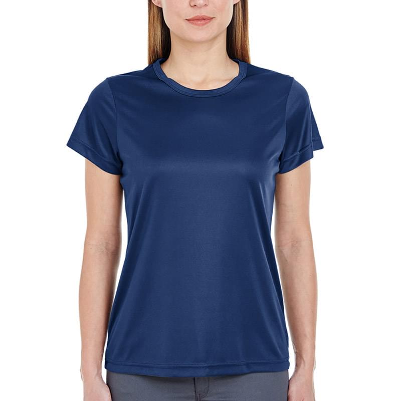 Printed UltraClub(R) Ladies' Cool & Dry Performance T-Shirt