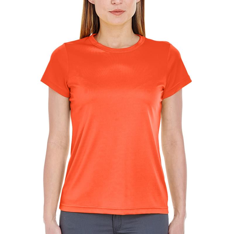 Printed UltraClub(R) Ladies' Cool & Dry Performance T-Shirt