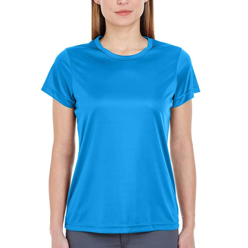 Printed UltraClub(R) Ladies' Cool & Dry Performance T-Shirt