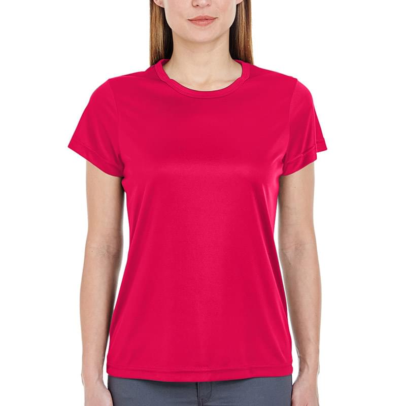 Printed UltraClub(R) Ladies' Cool & Dry Performance T-Shirt