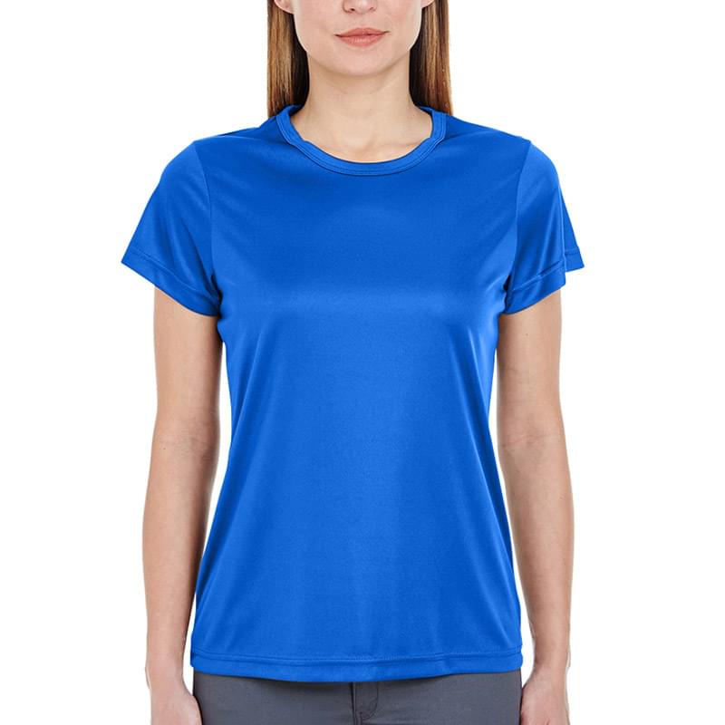 Printed UltraClub(R) Ladies' Cool & Dry Performance T-Shirt