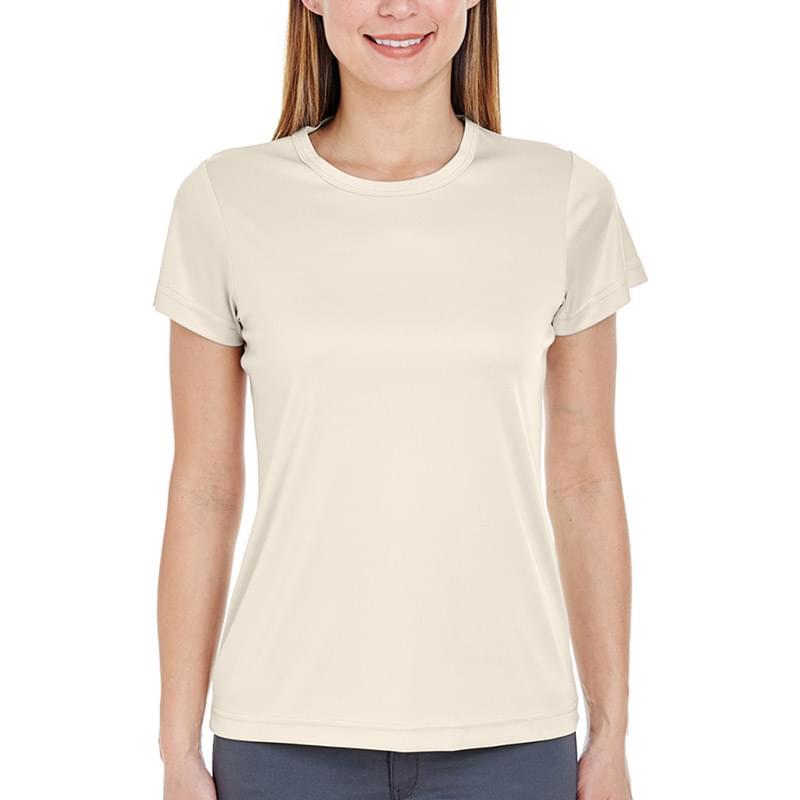 Printed UltraClub(R) Ladies' Cool & Dry Performance T-Shirt