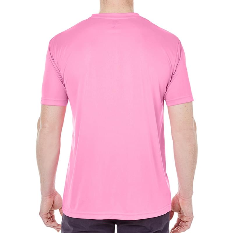 Printed UltraClub(R) Men's Cool & Dry Performance T-Shirt