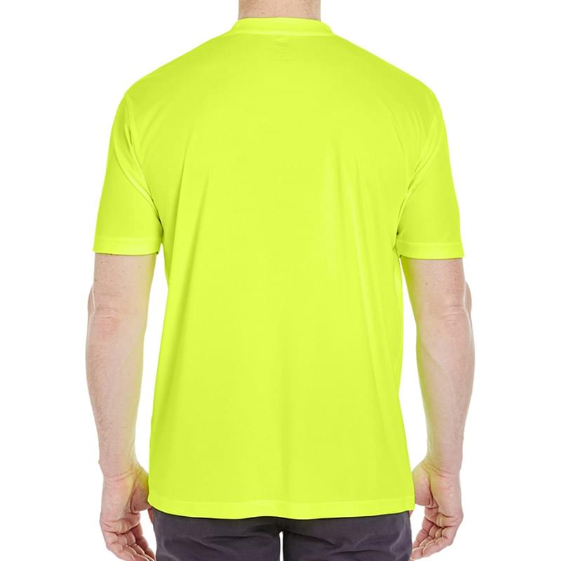 Printed UltraClub(R) Men's Cool & Dry Performance T-Shirt