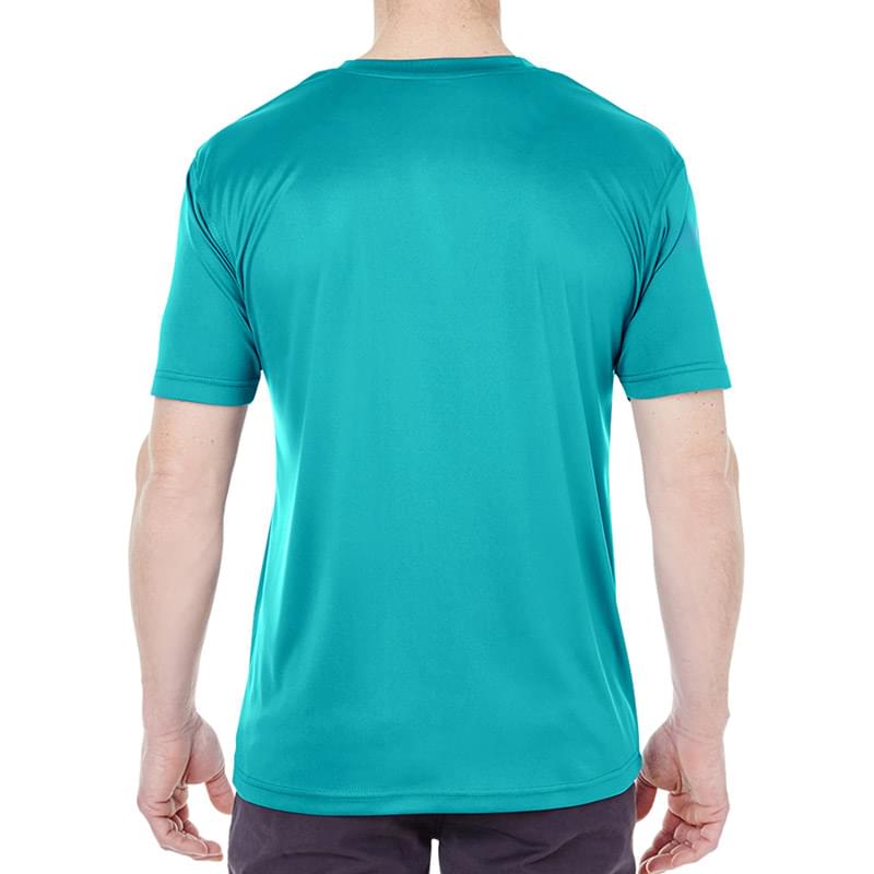 Printed UltraClub(R) Men's Cool & Dry Performance T-Shirt