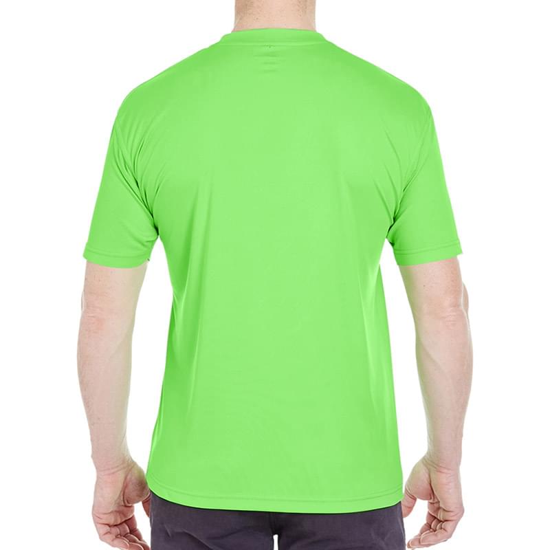 Printed UltraClub(R) Men's Cool & Dry Performance T-Shirt