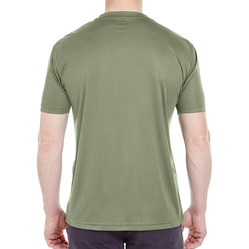 Printed UltraClub(R) Men's Cool & Dry Performance T-Shirt