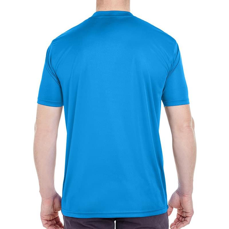 Printed UltraClub(R) Men's Cool & Dry Performance T-Shirt