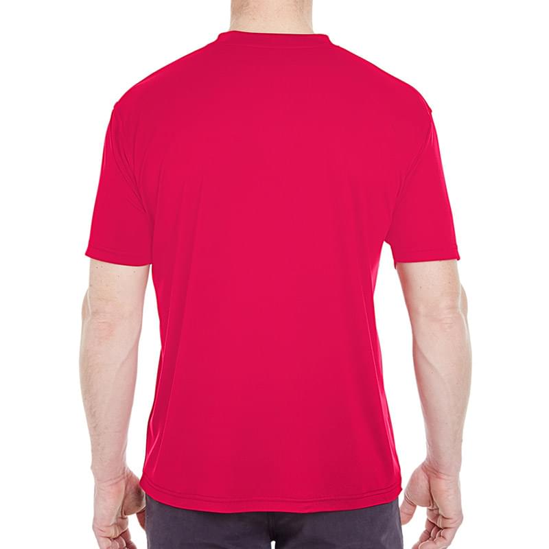 Printed UltraClub(R) Men's Cool & Dry Performance T-Shirt