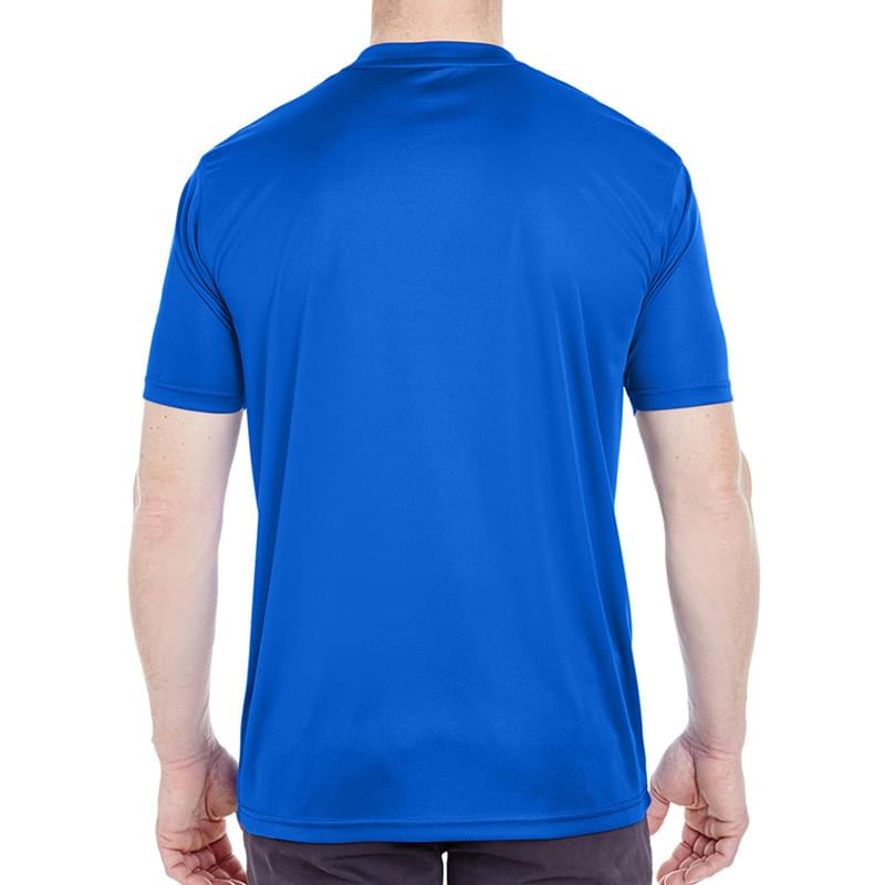 Printed UltraClub(R) Men's Cool & Dry Performance T-Shirt