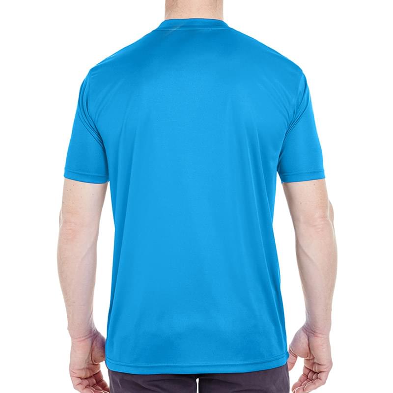 Printed UltraClub(R) Men's Cool & Dry Performance T-Shirt