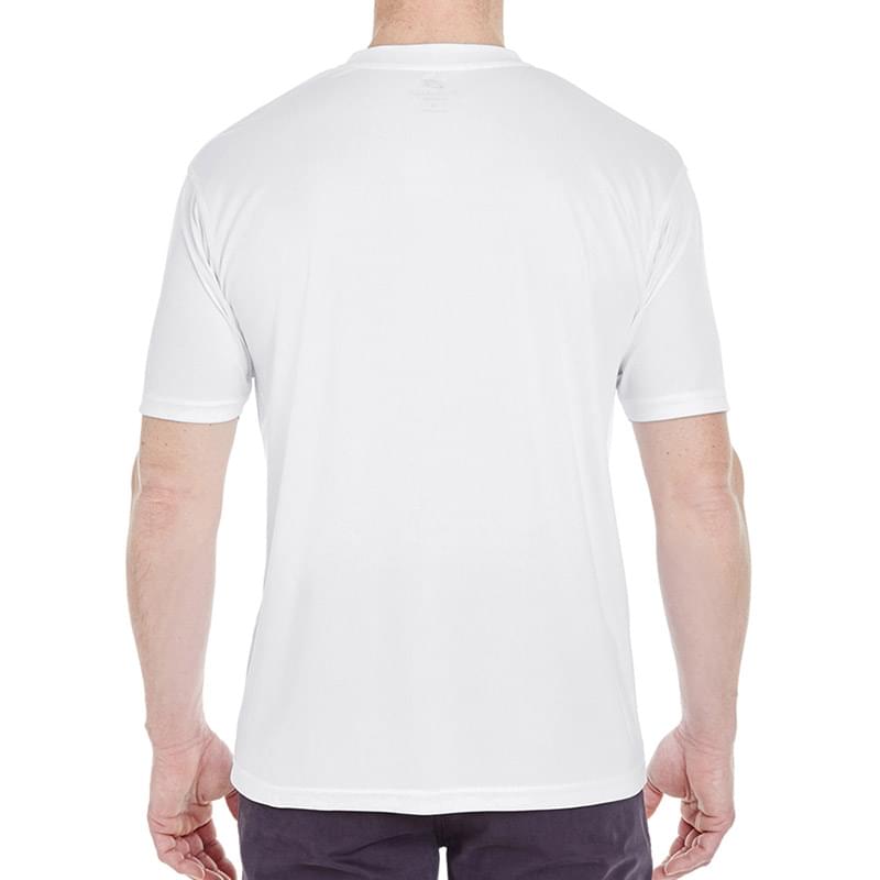 Printed UltraClub(R) Men's Cool & Dry Performance T-Shirt