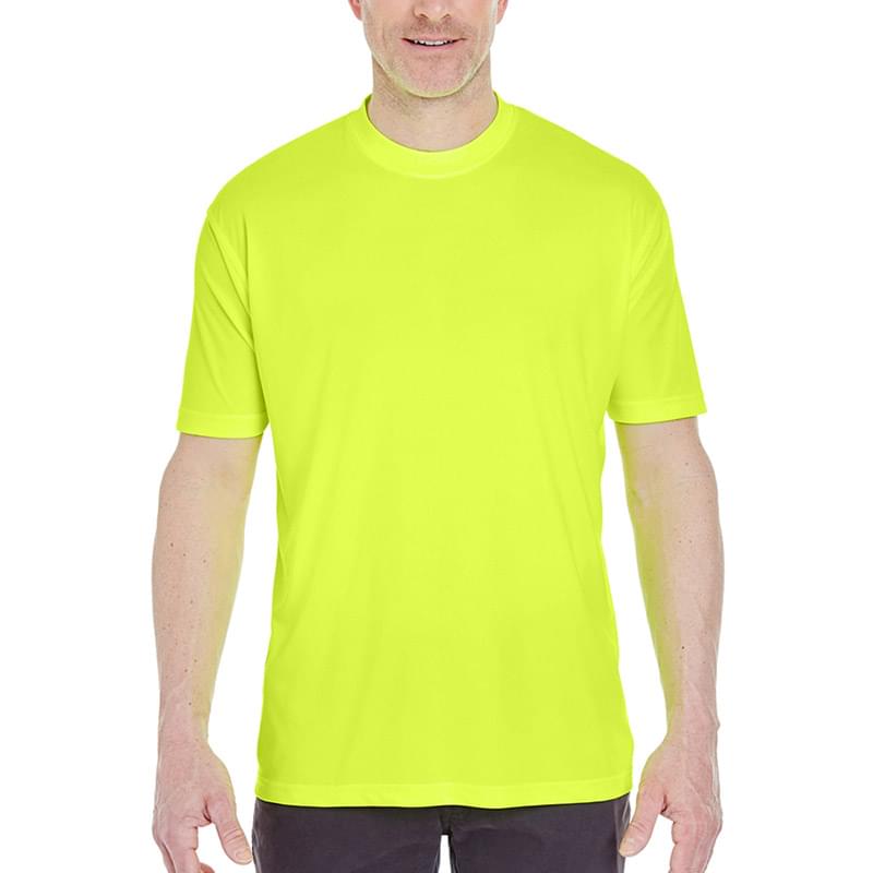 Printed UltraClub(R) Men's Cool & Dry Performance T-Shirt