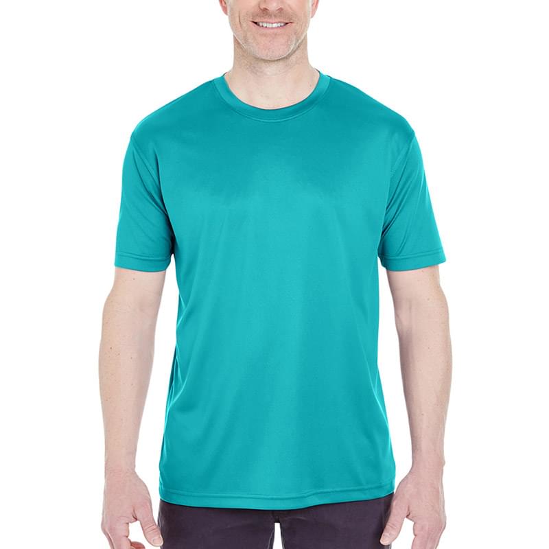 Printed UltraClub(R) Men's Cool & Dry Performance T-Shirt