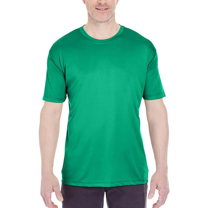Printed UltraClub(R) Men's Cool & Dry Performance T-Shirt