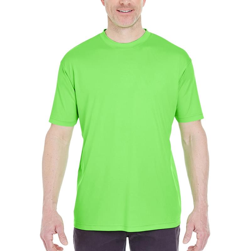 Printed UltraClub(R) Men's Cool & Dry Performance T-Shirt