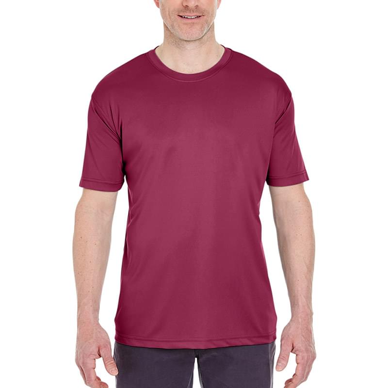 Printed UltraClub(R) Men's Cool & Dry Performance T-Shirt