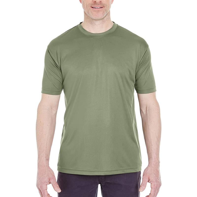 Printed UltraClub(R) Men's Cool & Dry Performance T-Shirt