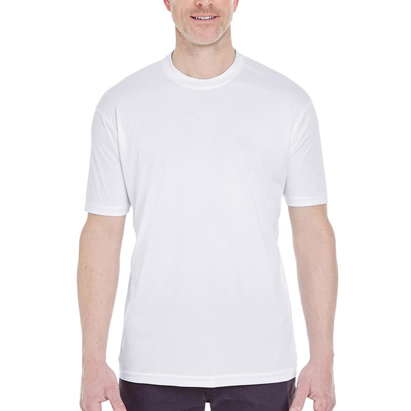 Printed UltraClub(R) Men's Cool & Dry Performance T-Shirt