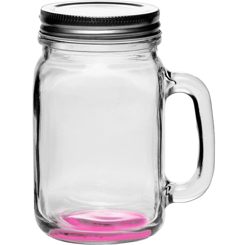 16 oz. Libbey(R) Handle Mason Jars with Lids