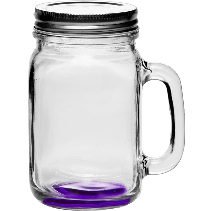 16 oz. Libbey(R) Handle Mason Jars with Lids