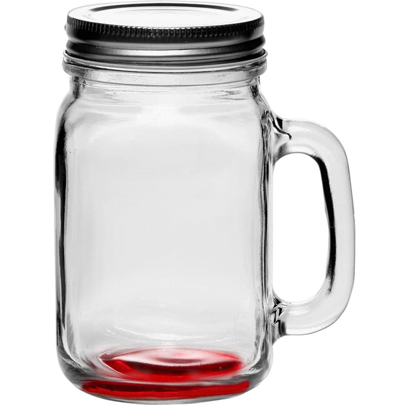 16 oz. Libbey(R) Handle Mason Jars with Lids