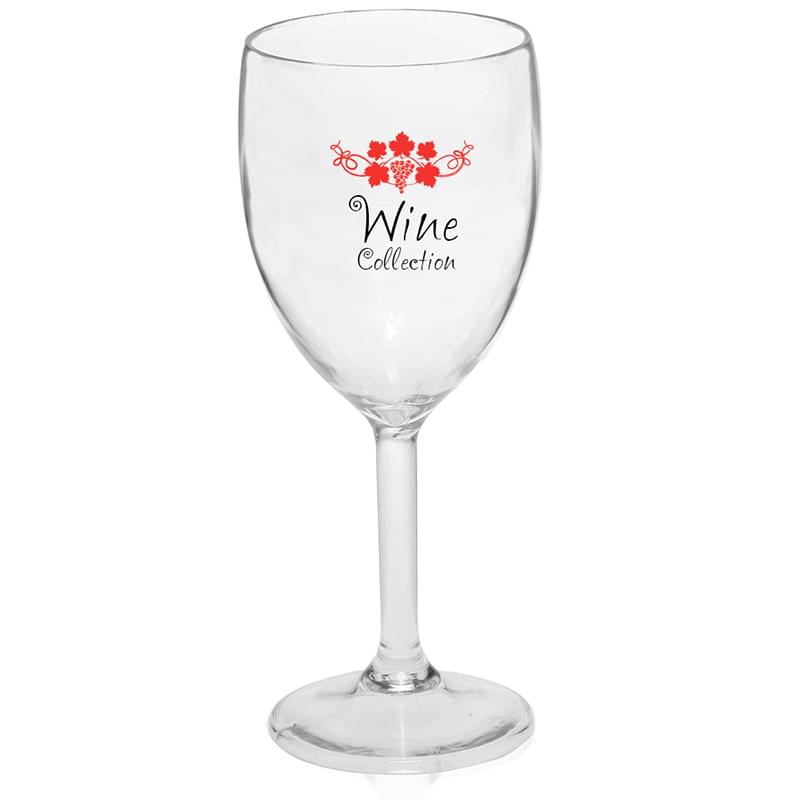 10 oz. Plastic White Wine Glasses