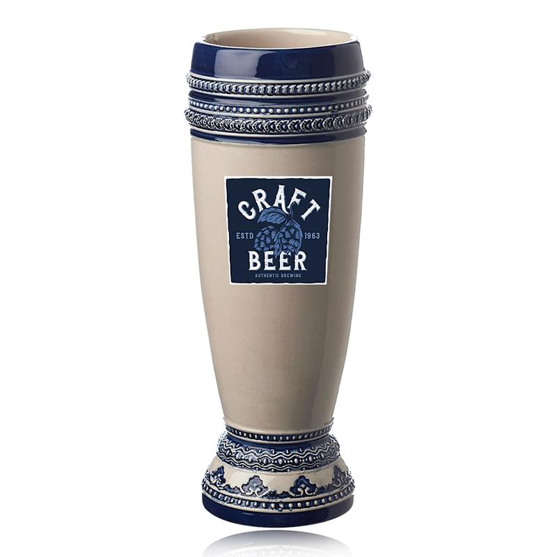15 oz. Bremen Ceramic Pilsner Beer Mugs