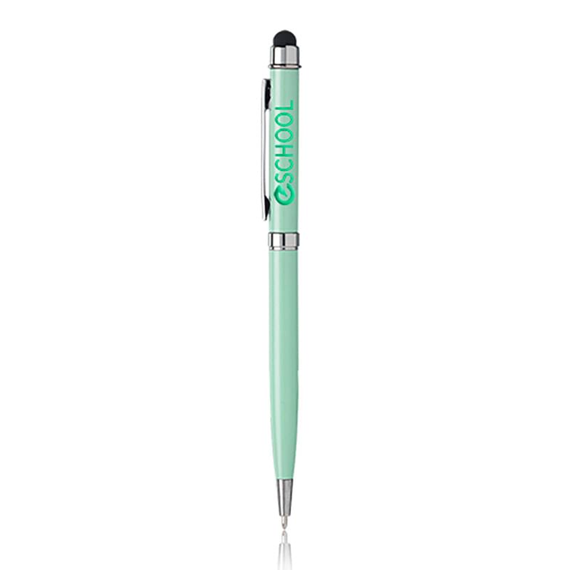Slim Executive Metal Pen with Stylus