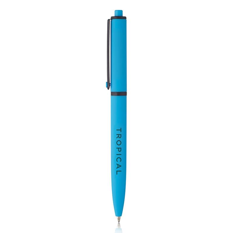 Solid Rubber Coated Plastic Ballpoint Pens | Albrechtco.com