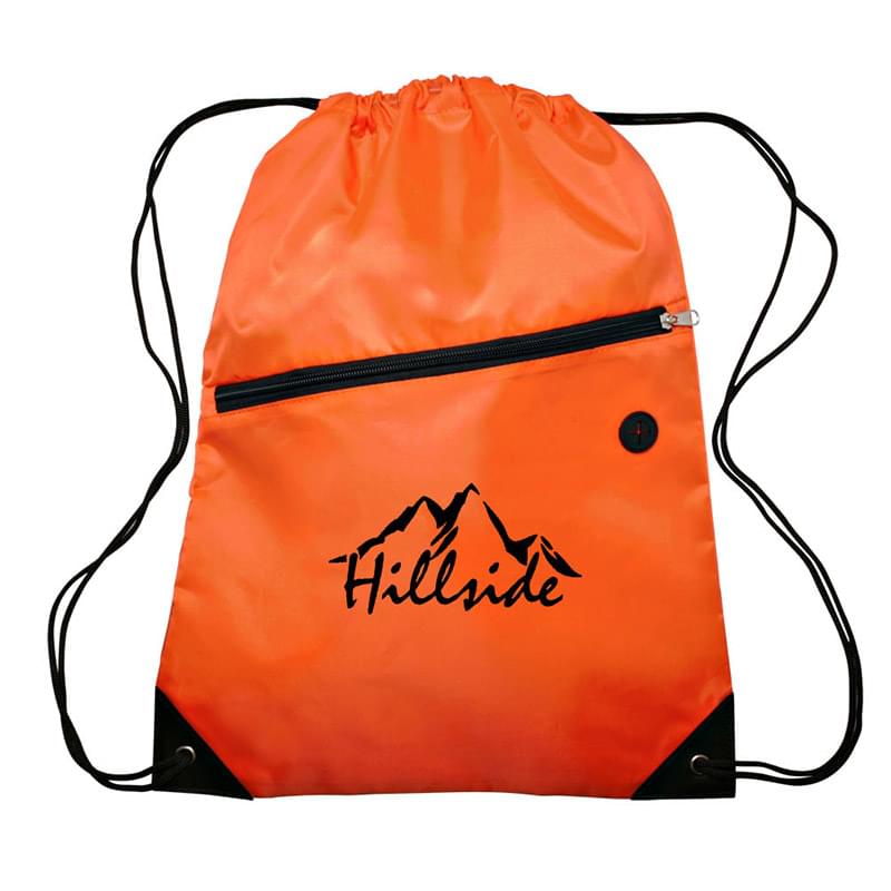 Drawstring Backpacks With Pocket