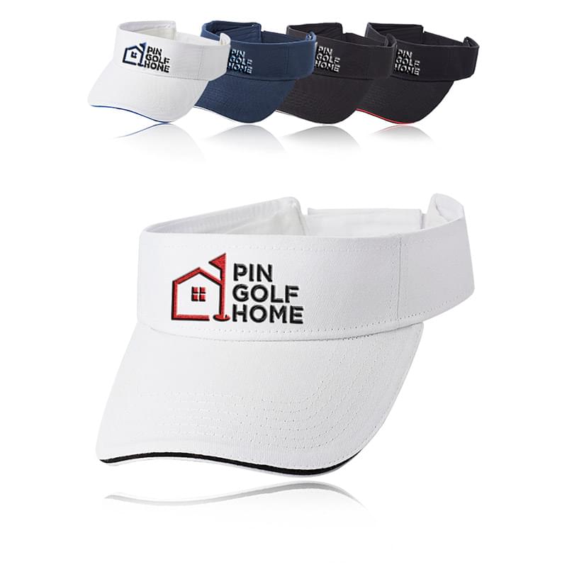 Brushed Cotton Sandwich Visor