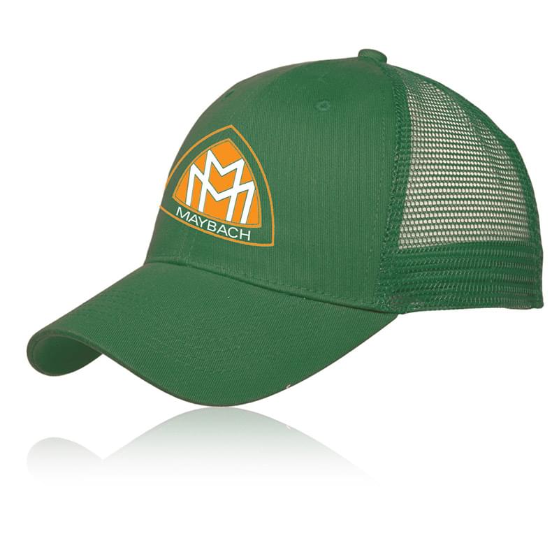 Cotton Front Mesh Caps