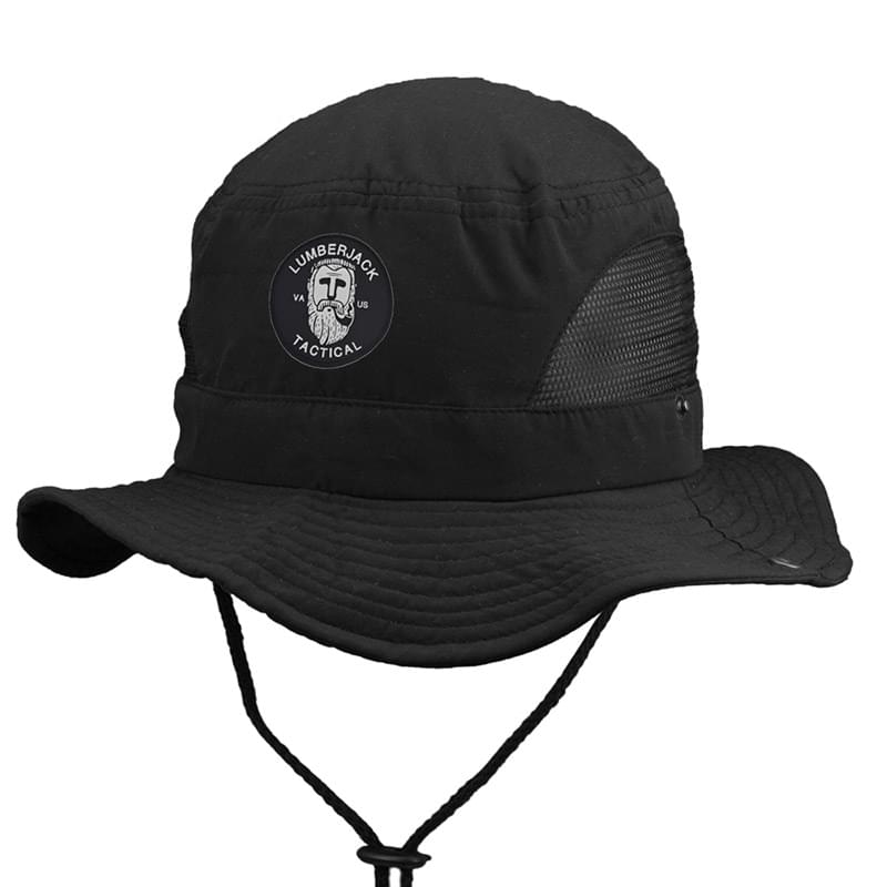 Bucket Hat with Mesh Sides