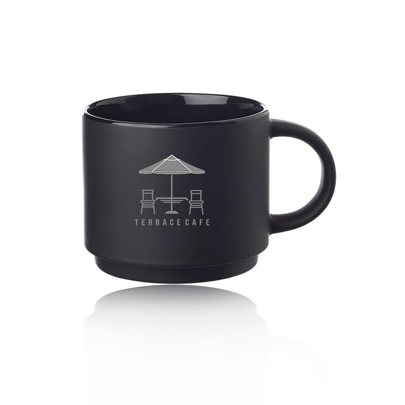 14 oz Stackable Ceramic Mug