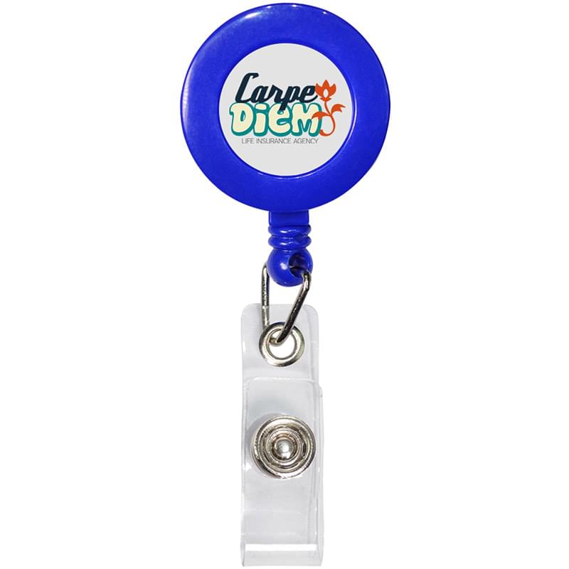 Retractable Badge Reel with Rotating Bulldog Clip