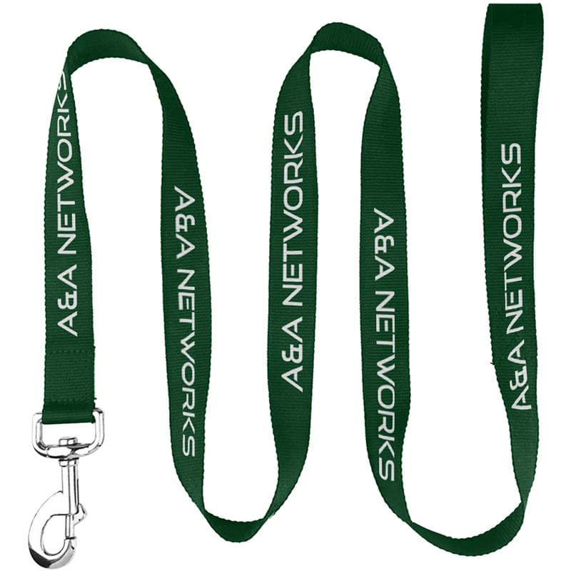72"L rPET Eco-friendly Pet Leash with Carabiner