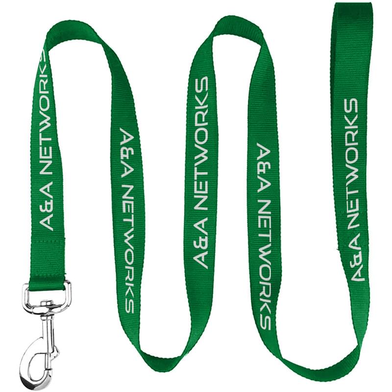 72"L rPET Eco-friendly Pet Leash with Carabiner
