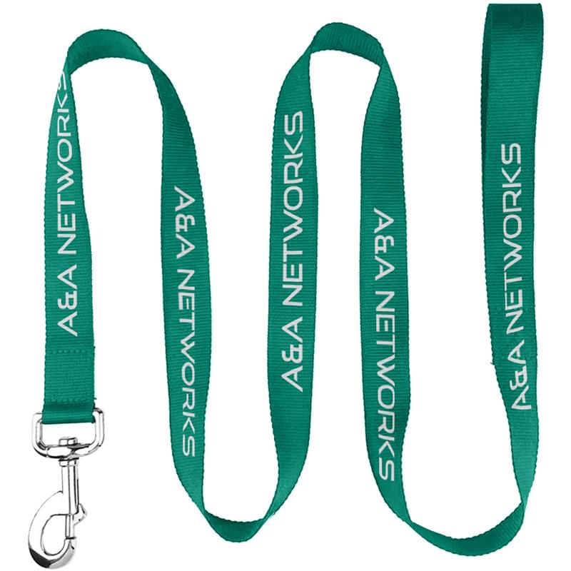 72"L rPET Eco-friendly Pet Leash with Carabiner