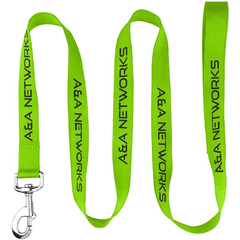 72"L rPET Eco-friendly Pet Leash with Carabiner