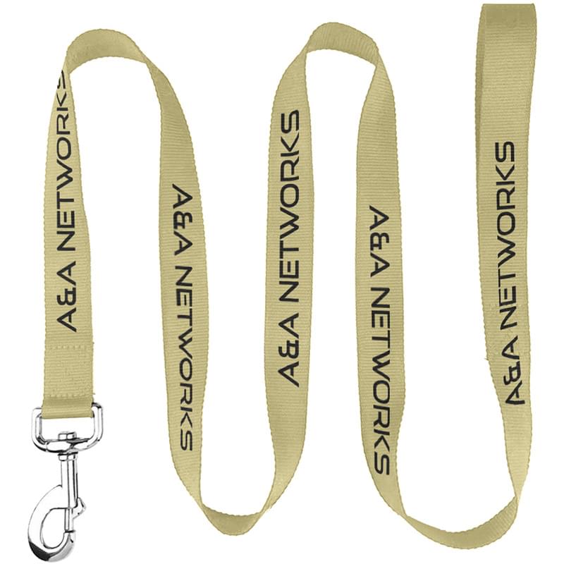 72"L rPET Eco-friendly Pet Leash with Carabiner