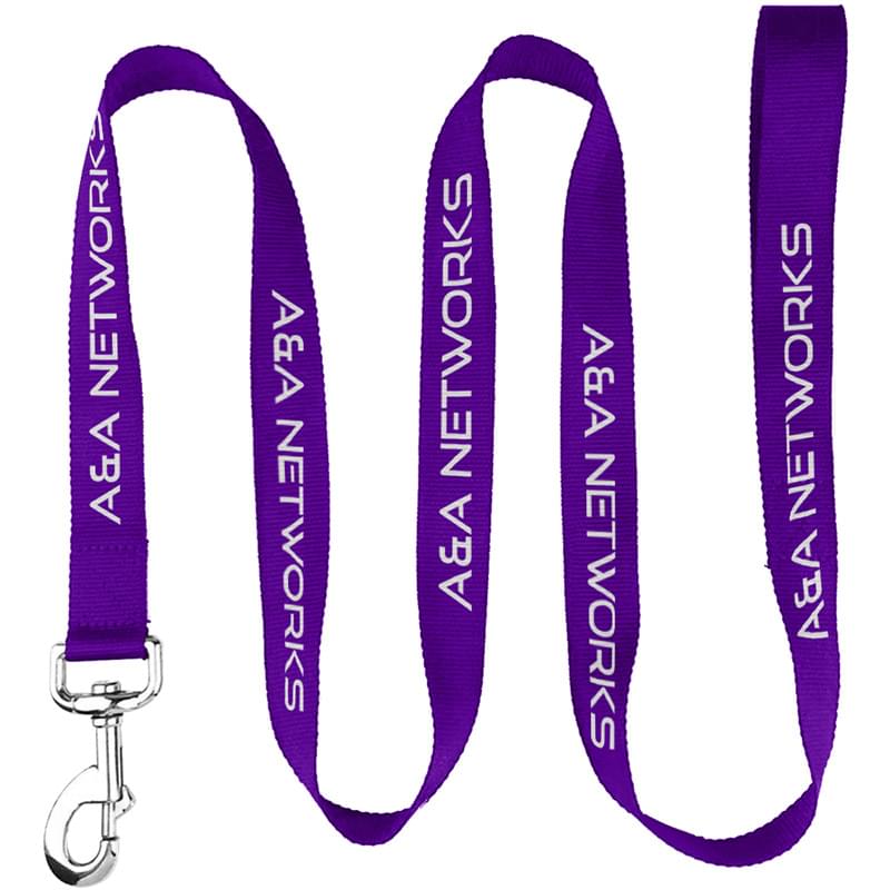 72"L rPET Eco-friendly Pet Leash with Carabiner