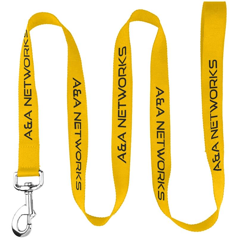 72"L rPET Eco-friendly Pet Leash with Carabiner
